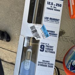 Quinn 1/2 digital torque wrench 