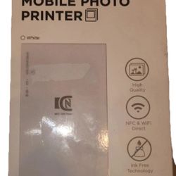 Printer Cell Phone PRINICS Pickit M1 Mobile Printer (WHITE) NFC WiFi Direct High Quality 