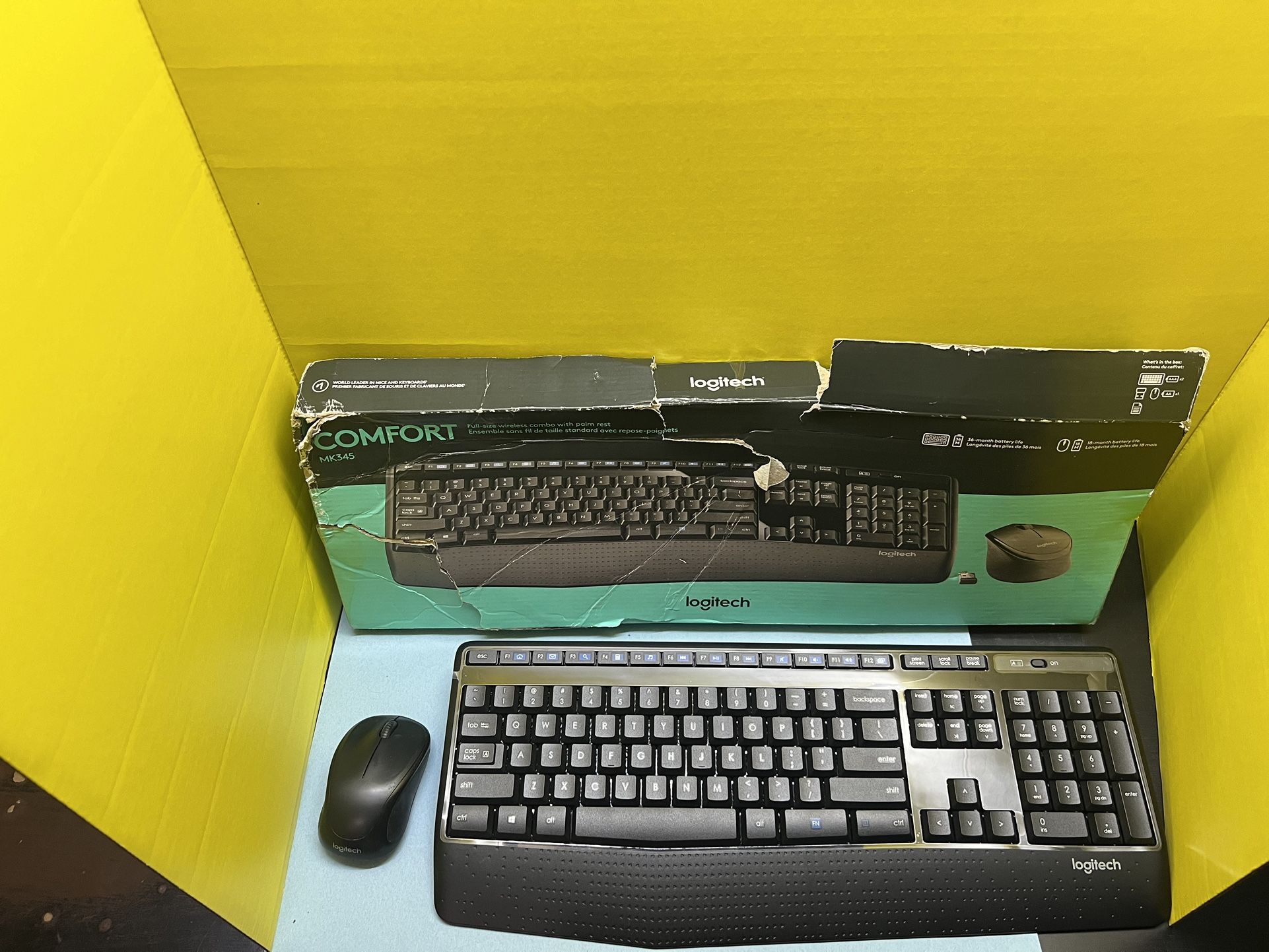 Wireless Keyboard And Mouse 