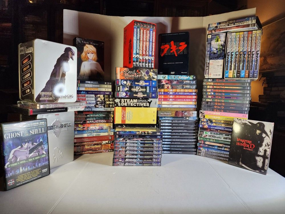 Huge Anime DVD Bundle Auction