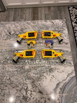 Nerf Guns (multiple) & 500 Darts