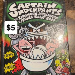 Captain underpants Book $5 