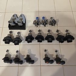 Headlight halogen bulbs.