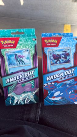 Suicune and kyogre knock out boxes
