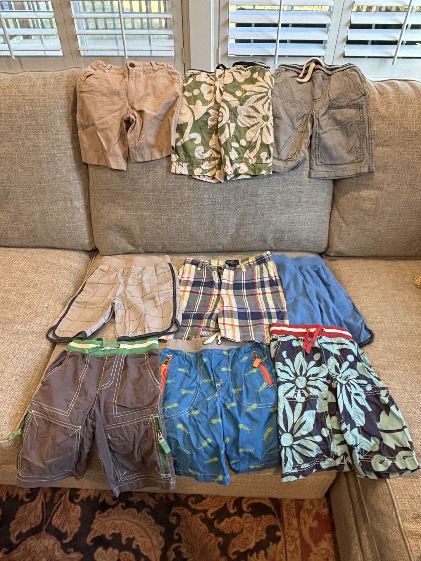 Shorts for 4 and 5 year-old boys