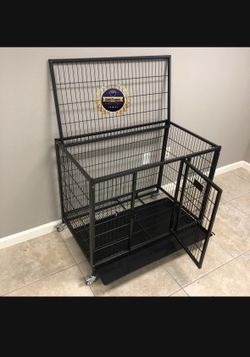 Dog pet cage kennel size 37” medium new in box 📦