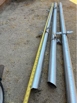 Post pole steel  2 3/8