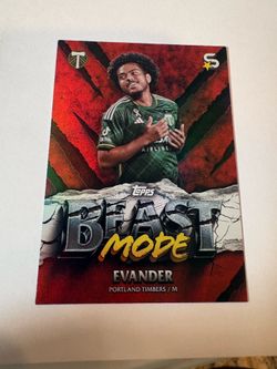 2024 Topps Beast Mode Evander Portland Timbers Insert
