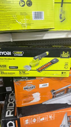 Ryobi shear shrubber kit