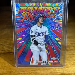 2025 Topps Chrome Shohei Ohtani Refractor 