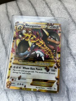 Khanghaskan Mega Secret Trade Pokemon Card