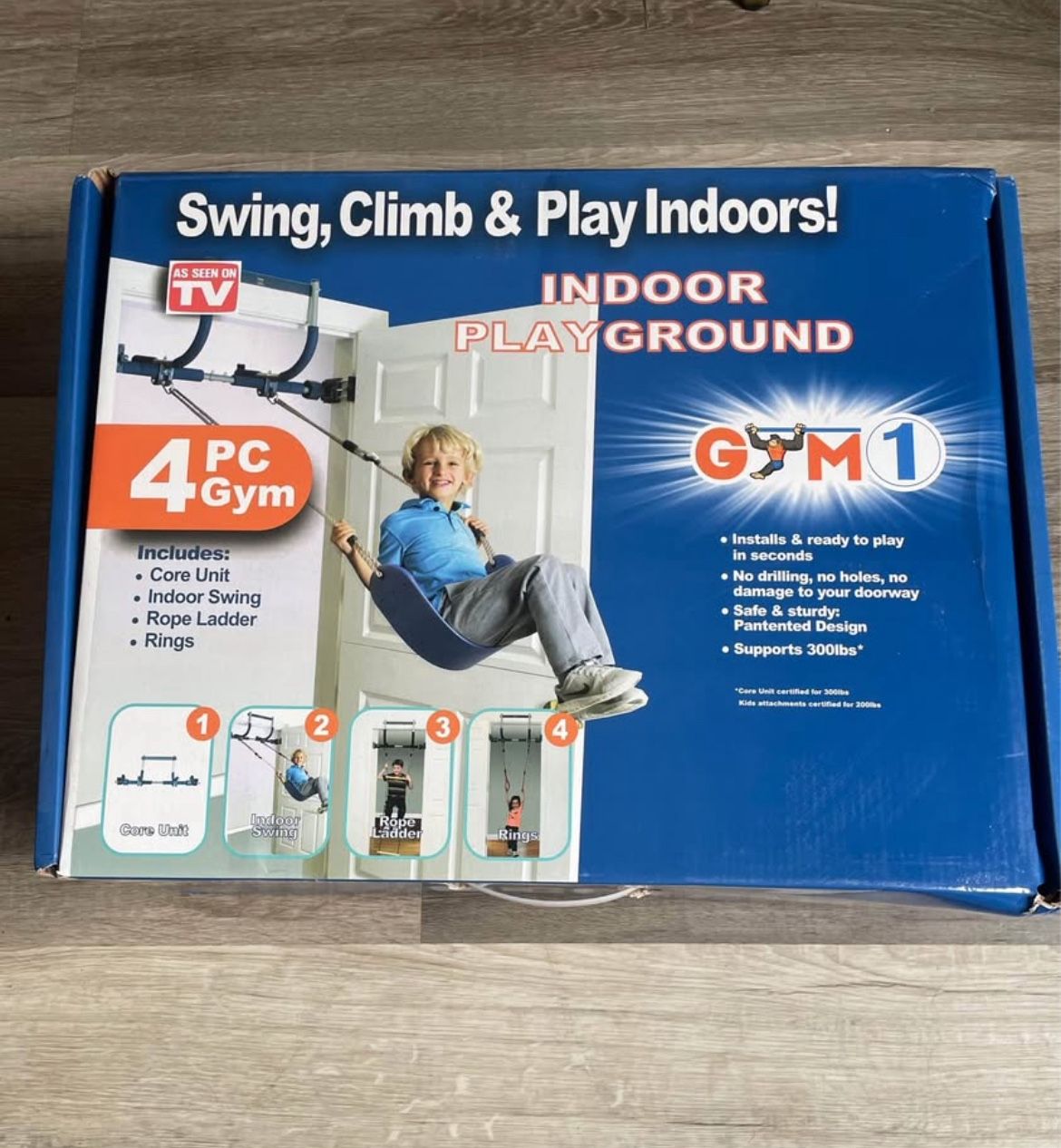 Indoor Gym for Kids and Adults 4 PC