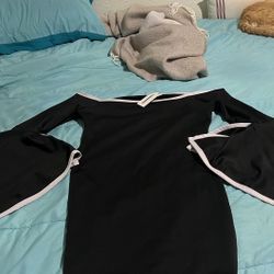 Black Off The Shoulders Dress