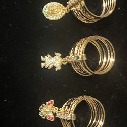 18k Gold Plated Rings