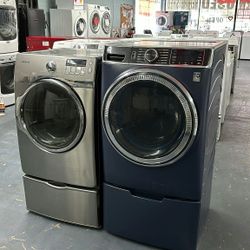 Samsung GE Fully Functional Washer Electric Dryer Set Yes it works