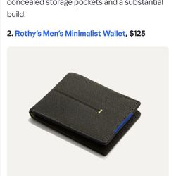 Rothy’s Men’s Wallet
