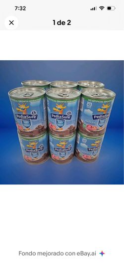 Batido de chocolate PediaSure Grow & Gain etapa 1 latas de 8 oz paquete de 12 bebidas nutricionales