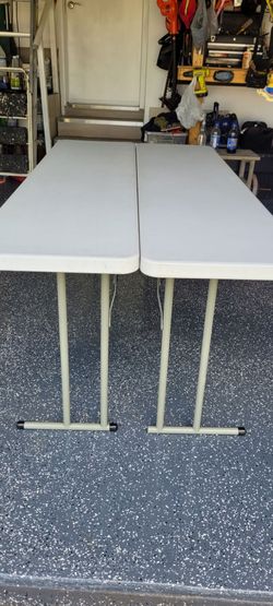 Plastic tables