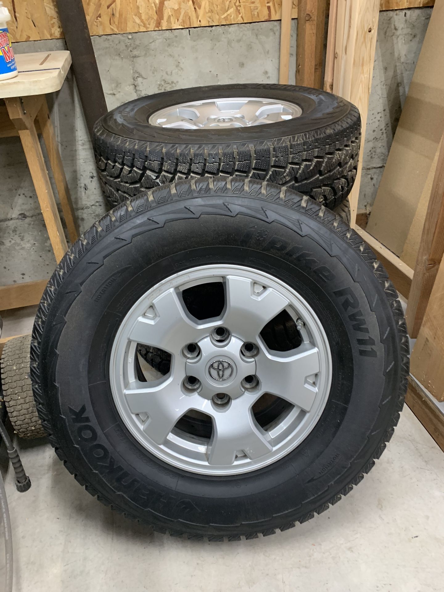 2013 Tacoma 4x4 Factory Wheels And Winter Tires
