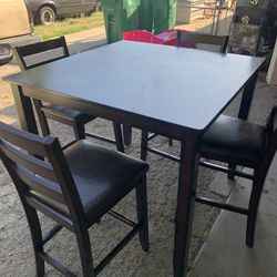 Kitchen table for chairs