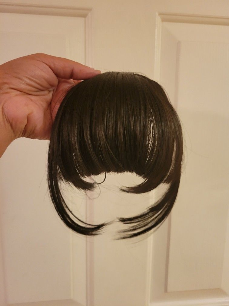 brand new black Bangs hair clip