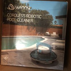 $80 Cordless Robotic Pool Cleaner New Sealed Box