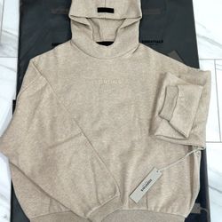 Fear of God Essentials Hoodie Heather Gold Size Small & Medium  