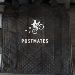 Postmates Official Food Gig Delivery Courier Bag