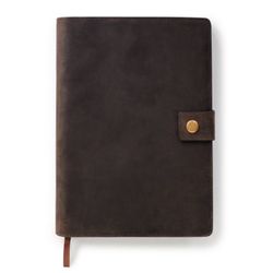 This is a black Bucksaw by Case Elegance leather goods box.