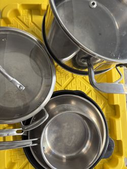 Pots, Williams Sonoma, Viking, Denmark, Kirkland & Cuisinart