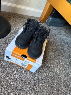 Size 5c black timberlands