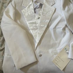 White Suit Size 12 For Kids 