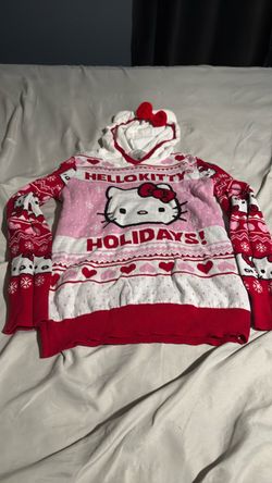 Hello Kitty Holidays Ugly Christmas Sweater Hoodie