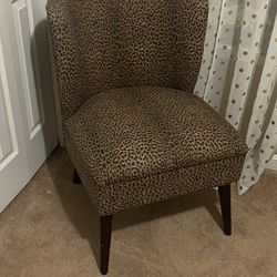 Cheetah chair