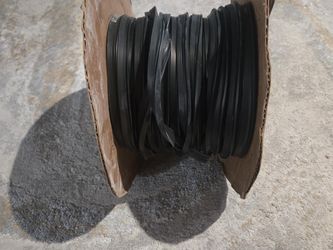75 Ft Black Window Glazing / Weatherstrip Rubber Gasket