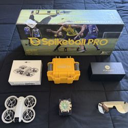 Spikeball, Drone, Invicta Watch, Versace Shades 