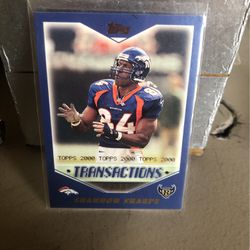 Out of Topps Football card
