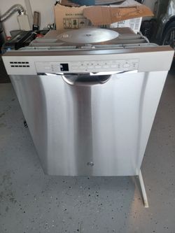 GE Stainless steel dishwasher for parts or repair