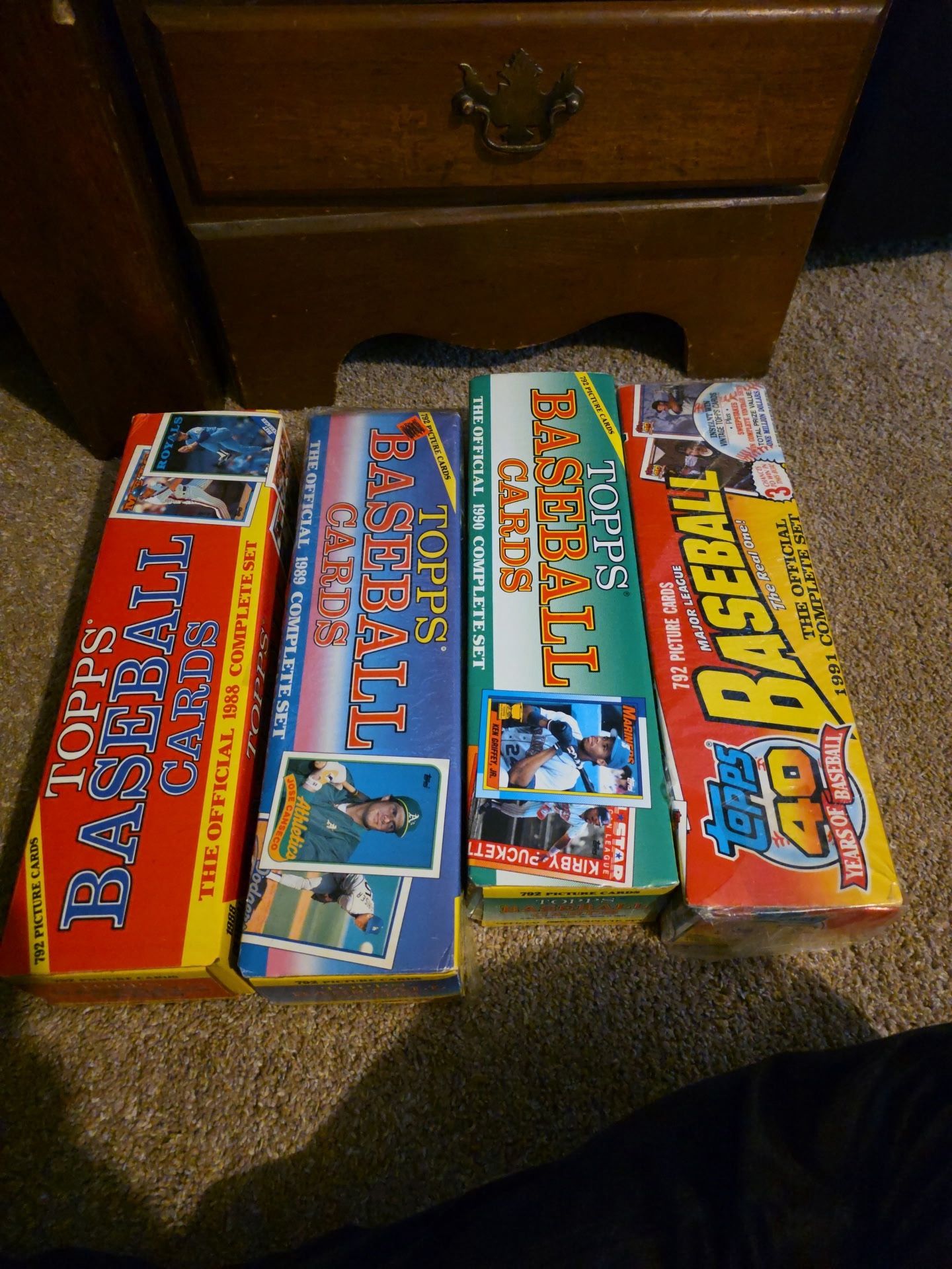 Unopened Collection Of Baseball Cards