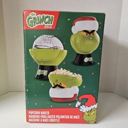 The Grinch Popcorn Maker NEW 