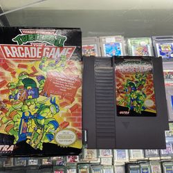 Teenage Mutant Ninja Turtles II The Arcade Game NES