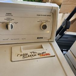Washer & GAS Dryer