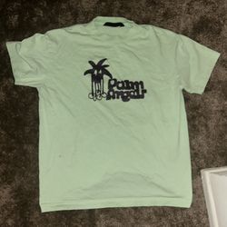 Palm Angels Douby Classic Tee 'Light Green/Purple'