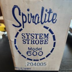 Spiralite System Strobe Model 600