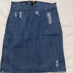 Denim Skirt