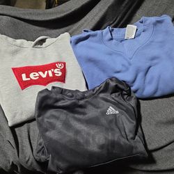 3 BOYS SZ 8 SHIRT'S (2 HOODIE 1 SWEAT SHIRT )