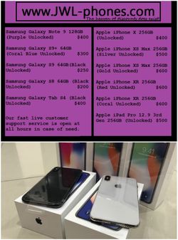 ^.^iPHONES X,XS,XR 201$ ^.^