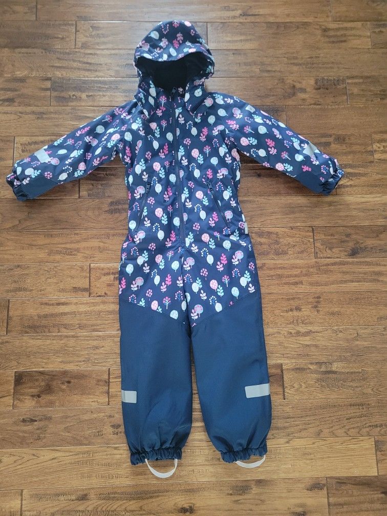 Waterproof Snowsuit, US Size 7Y,  Navy.