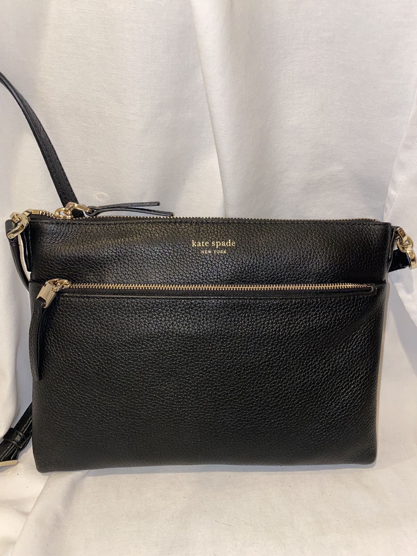 New Kate Spade Cross Body Handbag Purse Black