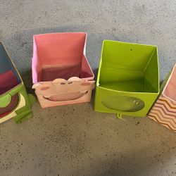 Kids Foldable Bins 